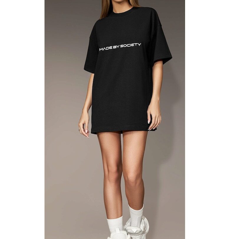 Тениска  - T26531 - Черен Made By Society