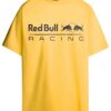 Тениска  x Red Bull Racing с лого 2025 - памук - жълта - Жълт Pepe Jeans