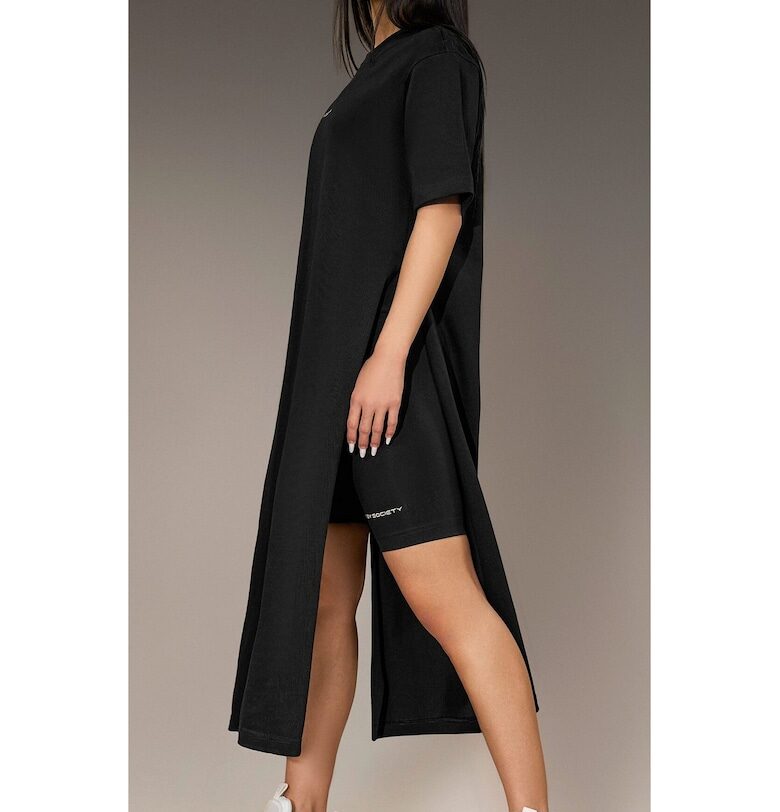 Тениска Произведено от Society - T26244 - Черен Made By Society