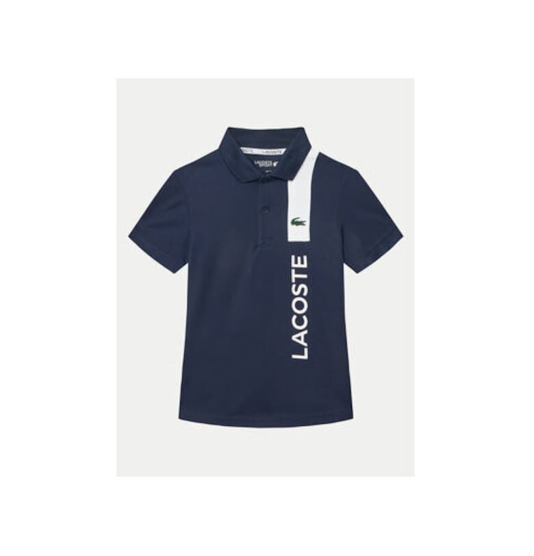 Тениска за момче -  304993497 - Полиестер - 128 см - Синя Lacoste