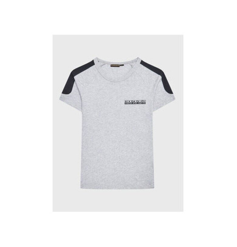 Тениска за момче -  Памук - Сива - Сив Napapijri