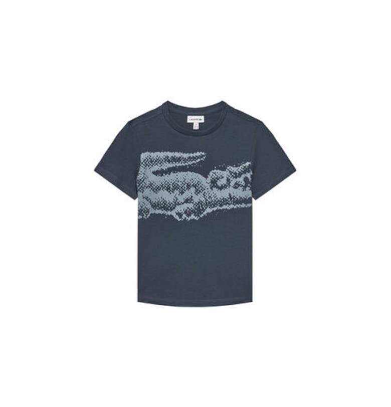 Тениска  за момчета - TJ8460 - Памук - Тъмносин - Тъмносин Lacoste