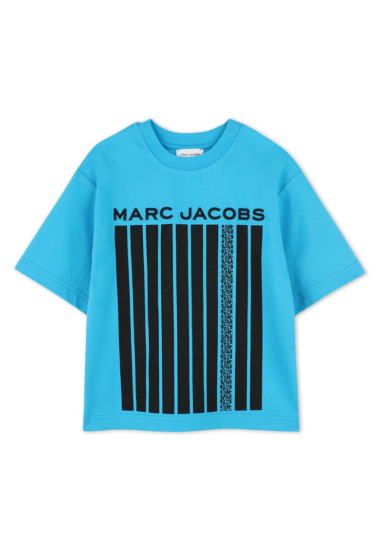 Тениска за момчета - W60451 - Памук - Тюркоаз - Тюркоаз Marc Jacobs