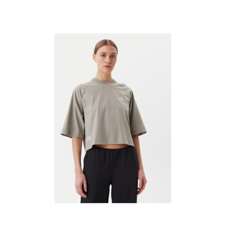 Тениска кроп лайфстайл adidas