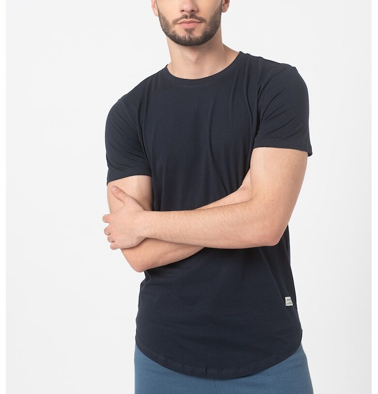 Тениска от органичен памук - 5 броя - Многоцветен Jack  Jones