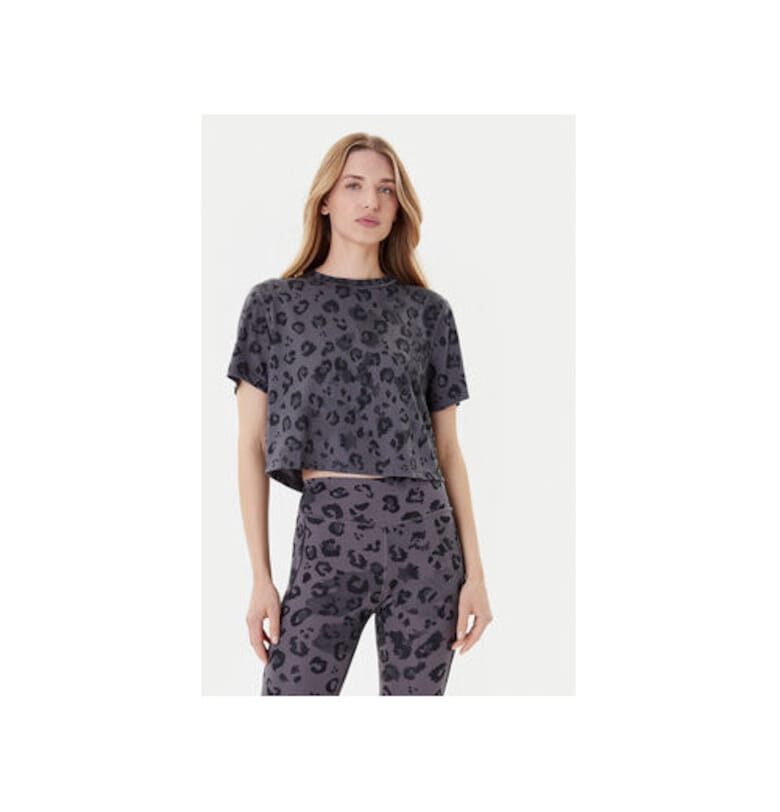 Тениска от полиестер с животински принт adidas