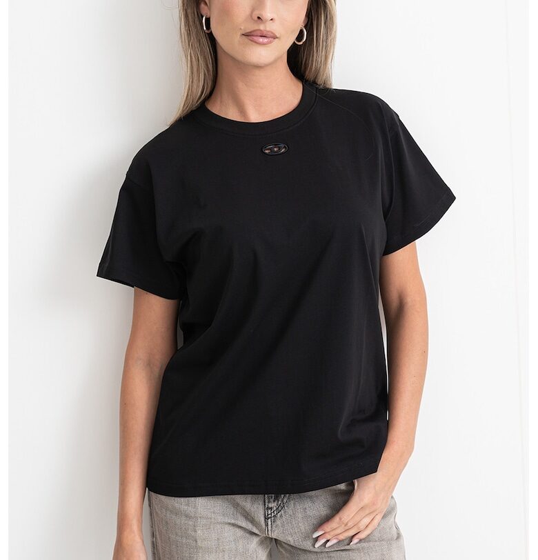 Тениска с лого - Черен Diesel