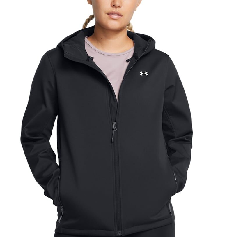 Трекинг яке Shield с качулка - Черен Under Armour