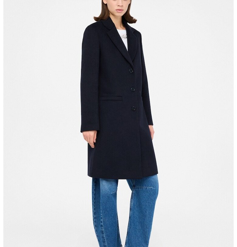 Тренч с вълна - Тъмносин Liu Jo