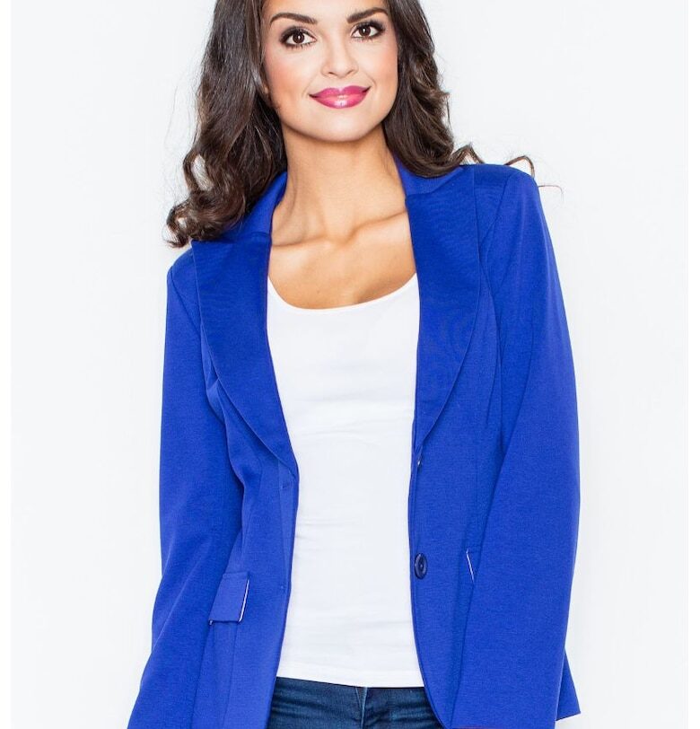 Тъмносиньо ежедневно яке  Henrik M085 - Тъмносин Figl