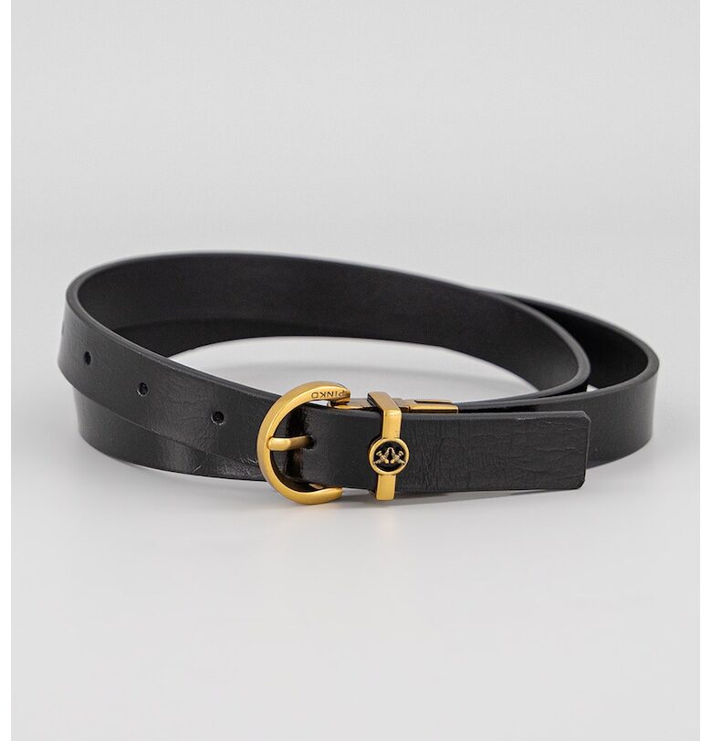 Тънък кожен колан Pinko