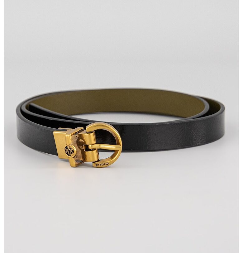 Тънък кожен колан Pinko