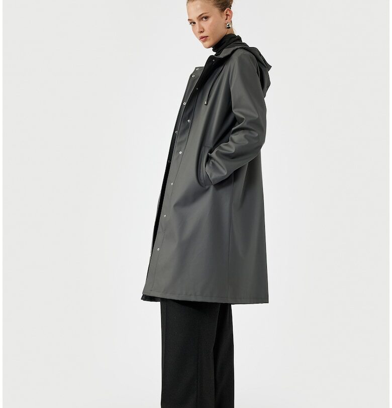 Уголемен дъждобран с качулка KOTON