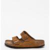 Унисекс велурени чехли Arizona Birkenstock