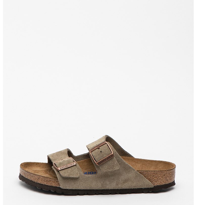 Унисекс велурени чехли Arizona с анатомична стелка Birkenstock