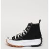 Унисекс високи маратонки с плоска подметка Run Star Hike - Бяло - Черно Converse