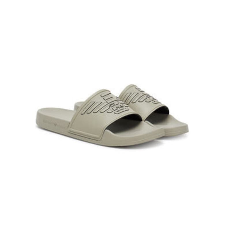 Унисекс джапанки  XVPS11 XR273 - синтетичен цвят - бежов Emporio Armani