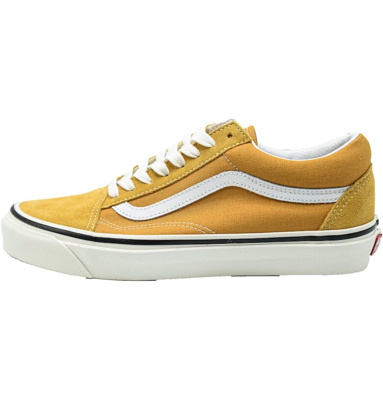 Унисекс кецове Anaheim Old Skool от текстил с велур Vans
