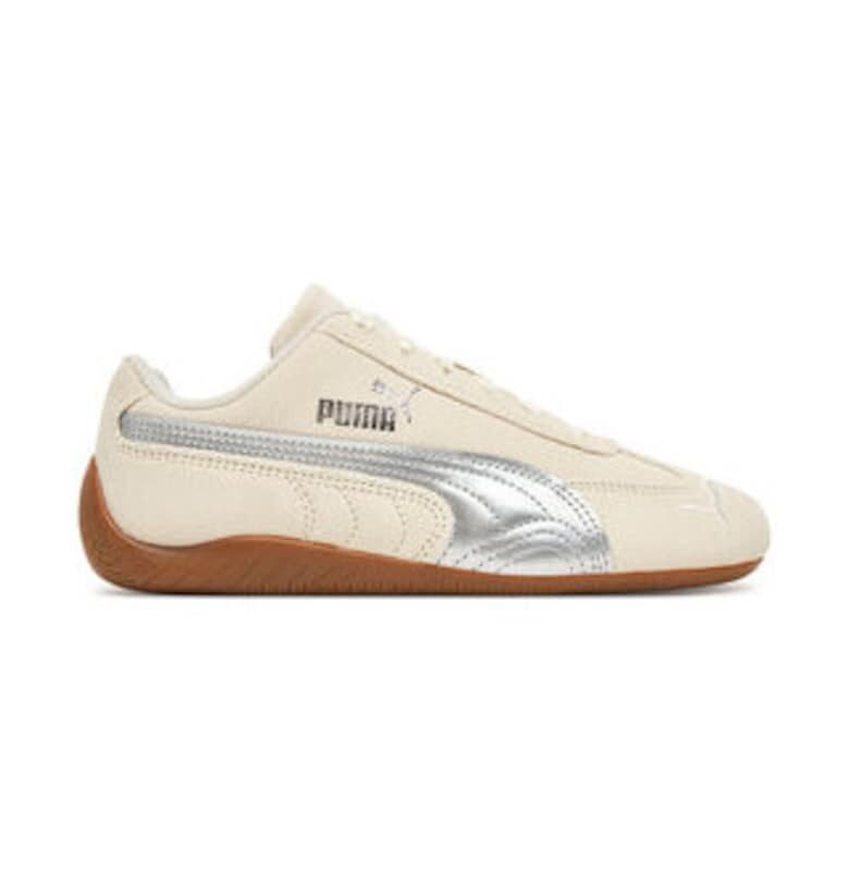 Унисекс кецове -  кремави - естествена кожа Puma