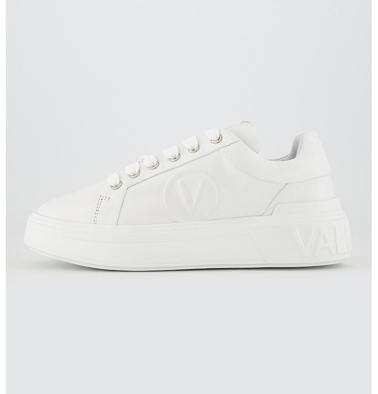 Унисекс кожени спортни обувки с релефно лого Valentino