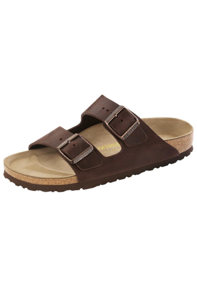 Унисекс кожени чехли Arizona с токи Birkenstock