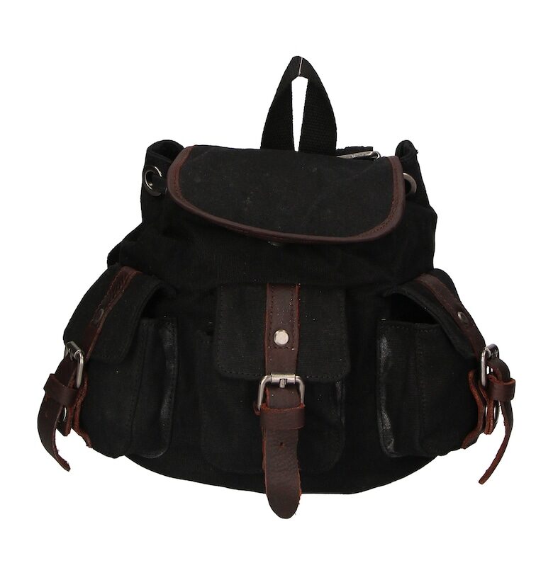 Унисекс раница с джобове с капаче Gave Lux