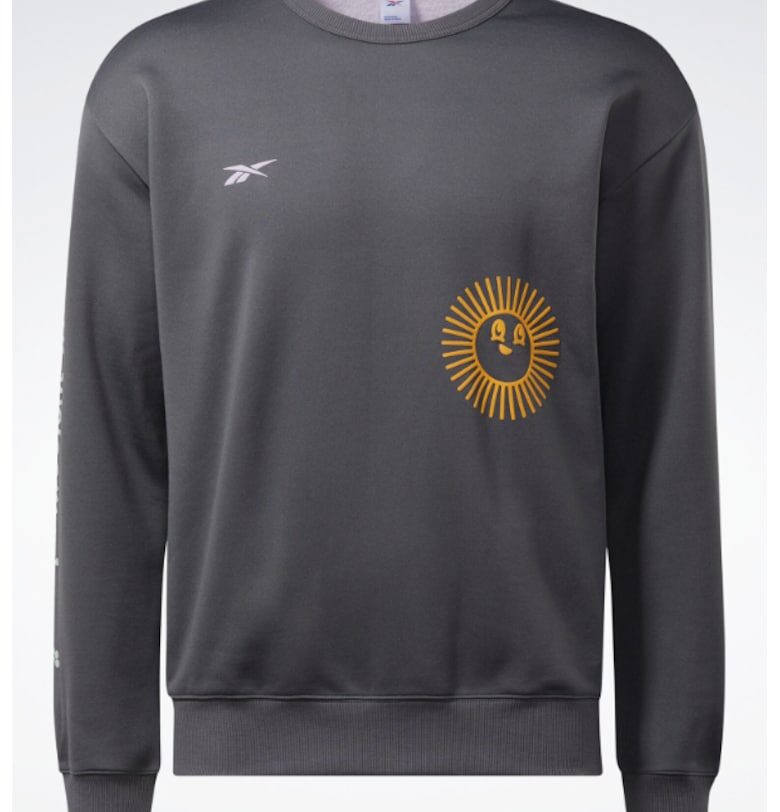 Унисекс суитшърт -  301694205 - Памук - Сив Reebok