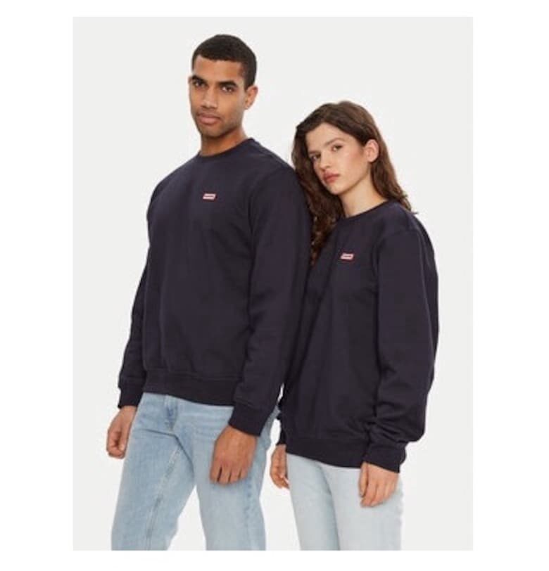 Унисекс суитшърт -  304761409 - Памук - Син - Син Hunter