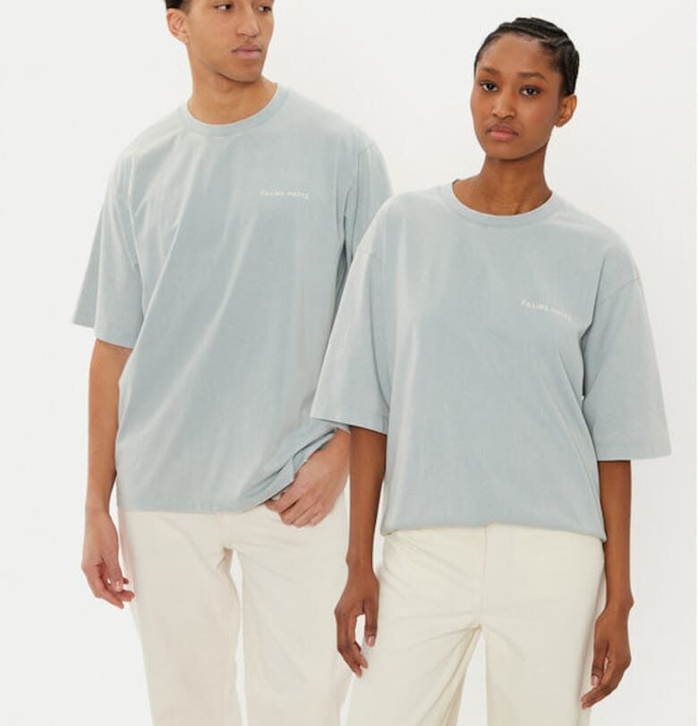 Унисекс тениска -  305038555 - Органичен памук - Зелена - Зелен FILLING PIECES