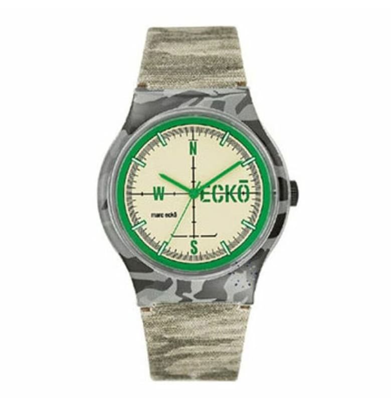 Унисекс часовник -  Пластмаса/Найлон - 42 мм - Многоцветен Marc Ecko