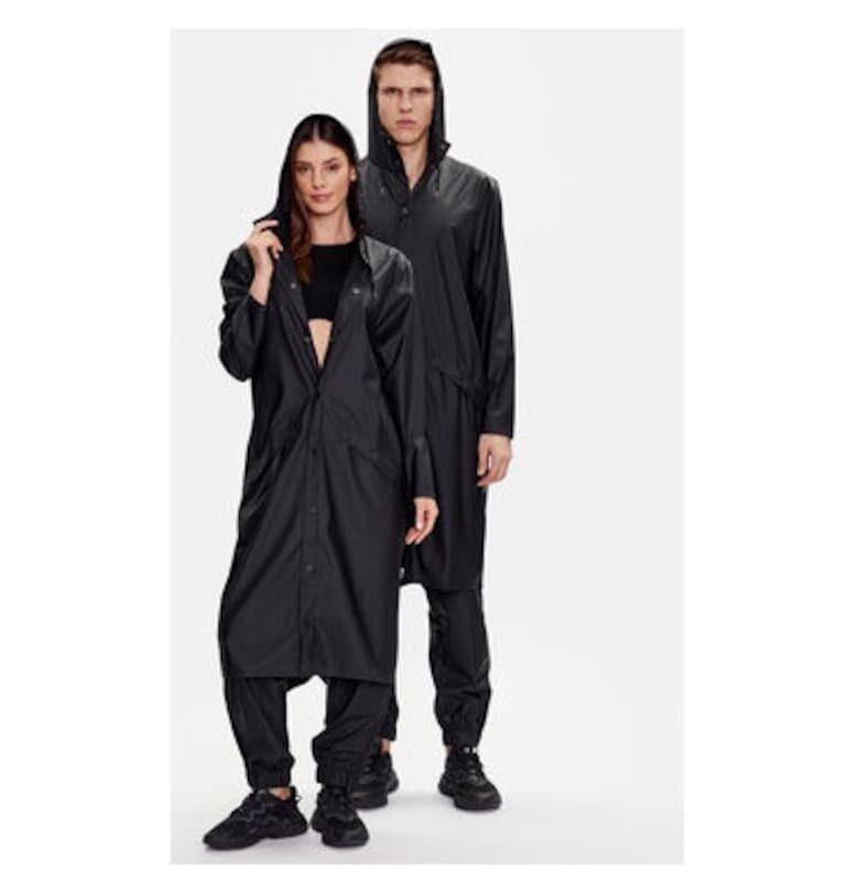 Унисекс яке -  300543733 - Полиестер - Черно - Черен Rains