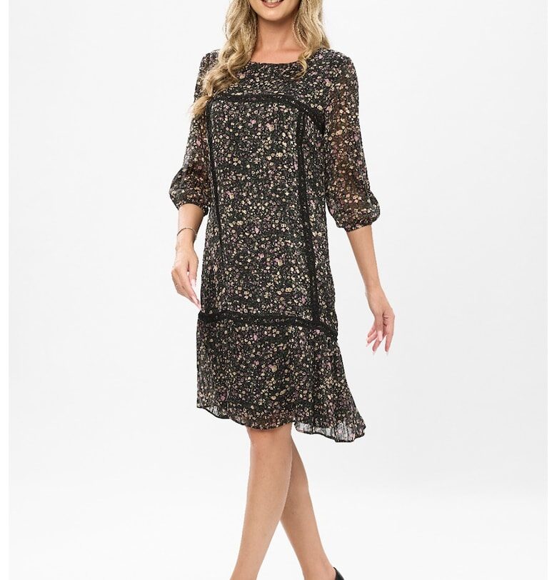 Флорална миди рокля Petra BAROCCA