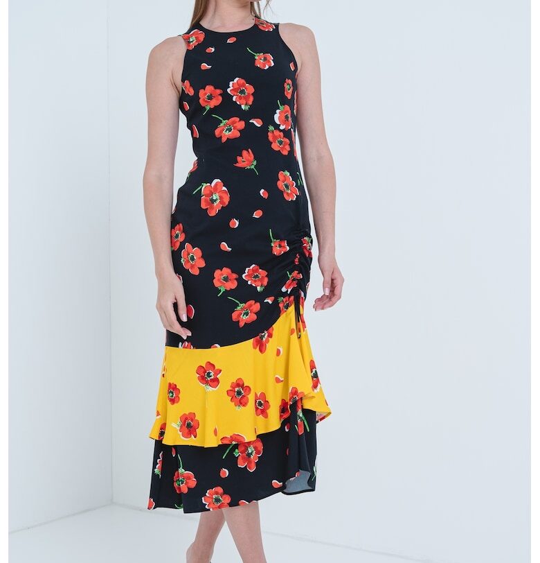 Флорална рокля Moschino Jeans