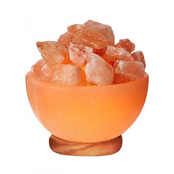 ХИМАЛАЙСКА СОЛ Лампа КУПА с кристали 3кг цена