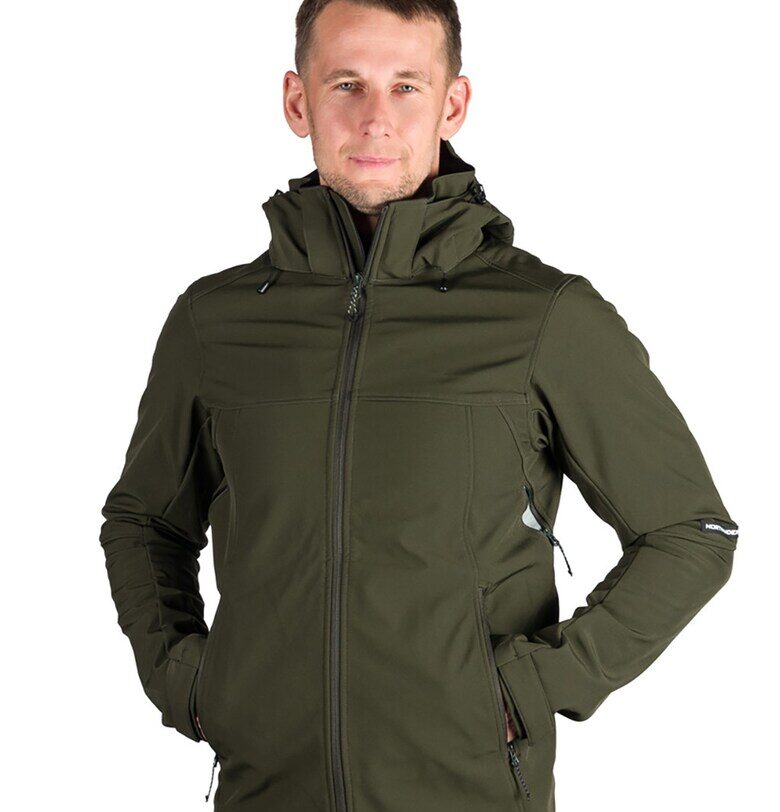 Хайкинг яке Antoni с отделяща се качулка - Каки NORTHFINDER
