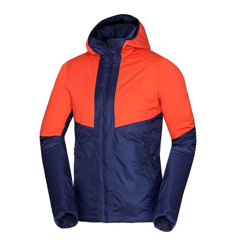 Хибридно мъжко яке 2.5L със синтетична термоизолация  BU-5032OR KASHTON - Оранжев/Син NORTHFINDER
