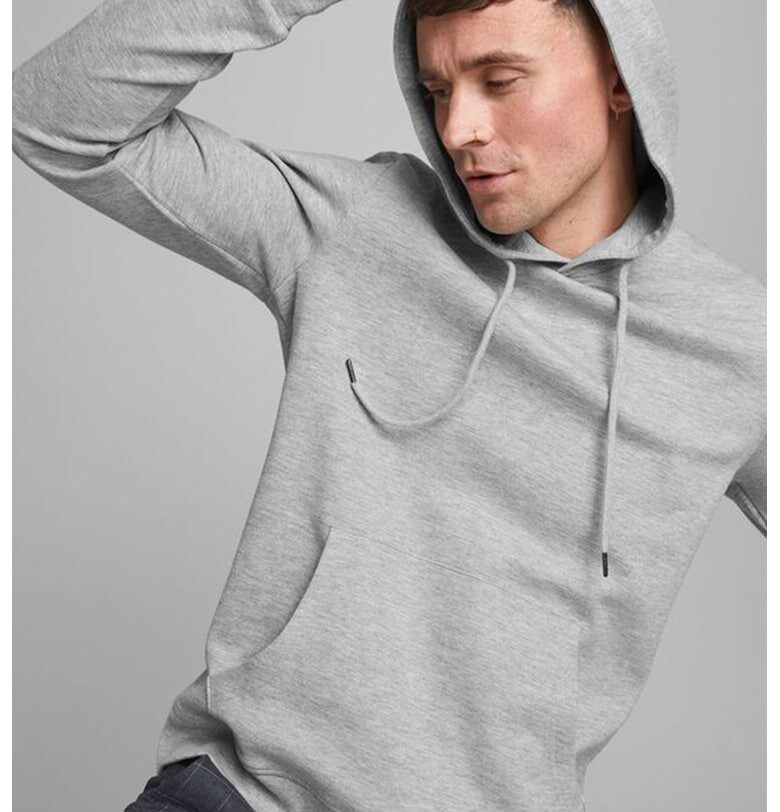 Худи Basic с джоб кенгуру Jack  Jones