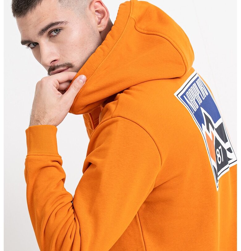 Худи Guide с джоб кенгуру - Оранжев Napapijri