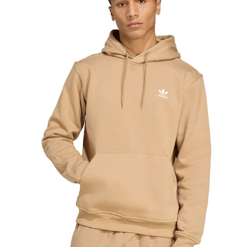 Худи Trefoil с джоб кенгуру - Бежов adidas Originals