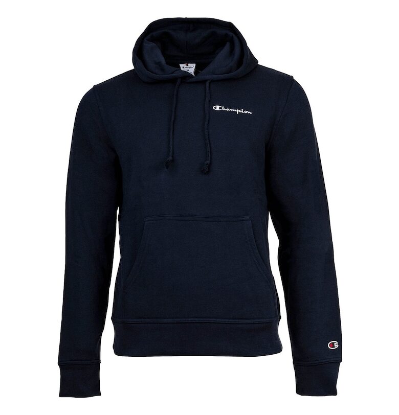 Худи с джоб кенгуру - Тъмносин Champion