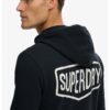 Худи с лого - Черен Superdry  Co