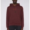 Худи с лого и джоб кенгуру - Тъмночервен Trussardi