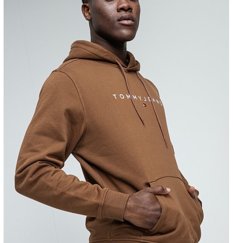 Худи с памук с бродирано лого Tommy Jeans