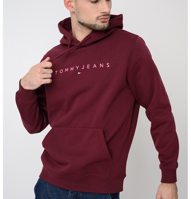 Худи с памук с бродирано лого Tommy Jeans