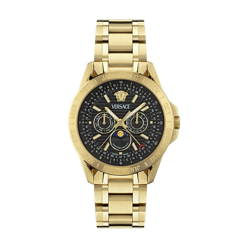 Оригинален Мъжки Часовник Versace V-Galaxy Moonphase VE0K00425