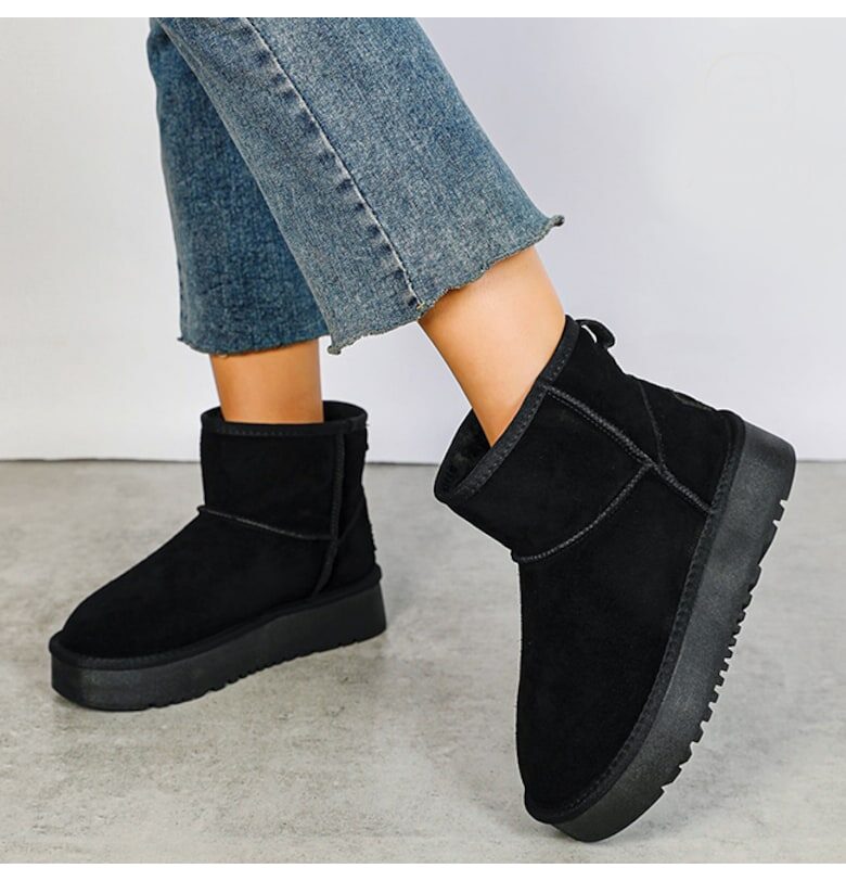 Черни боти от естествена кожа NN605 117 16086 SOFILINE