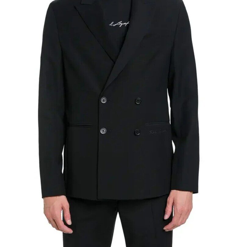 Черно мъжко сако  Черен Karl Lagerfeld