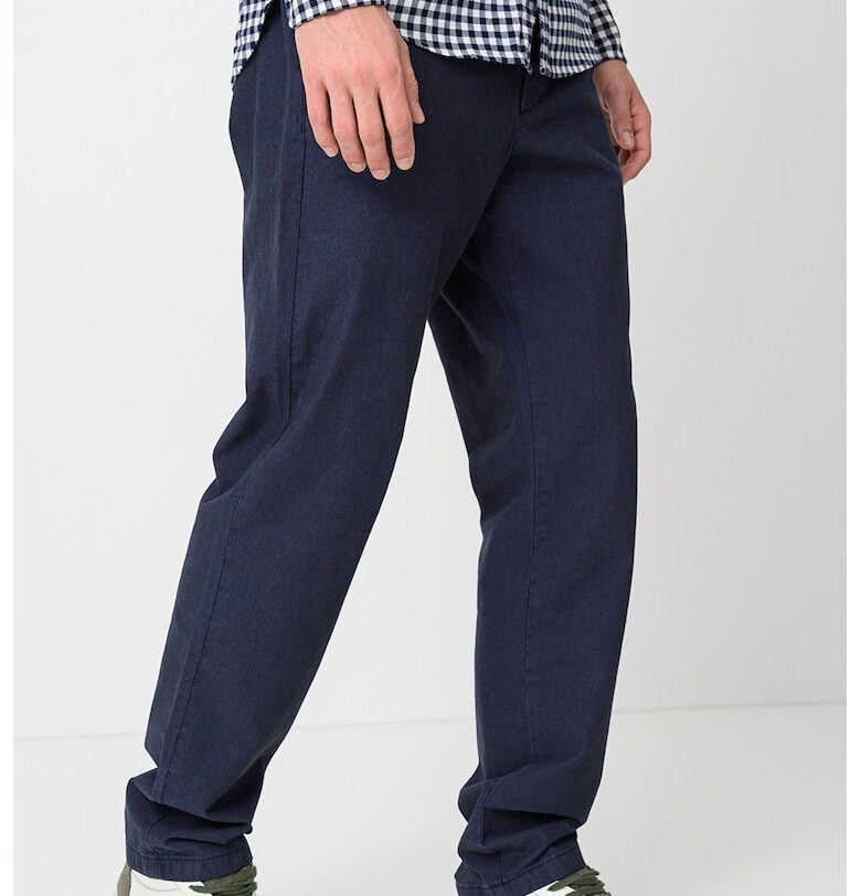 Чино със средна талия - Въглен сиво United Colors of Benetton