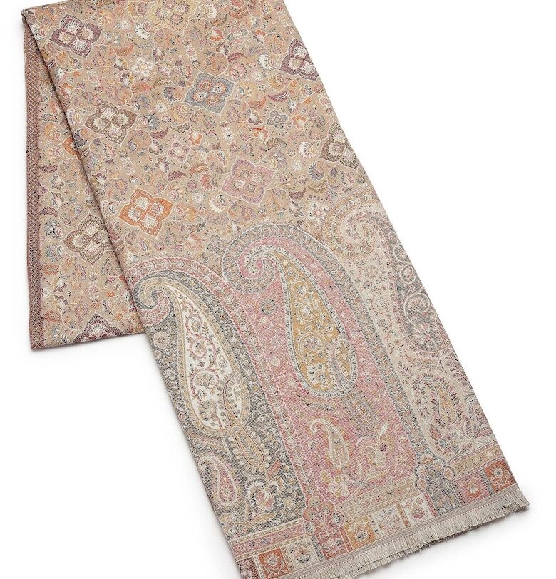 Шал Jamawar с мотиви AVANT-GARDE PARIS