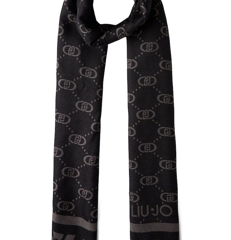 Шал от лурекс с монограм Liu Jo
